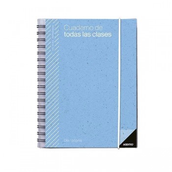 Cuaderno de todas las clases Additio castellano DP plan del curso evaluación con fundas 17x24cm