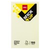 Bloc notas adhesivas DELI 100h 16x126mm amarillo