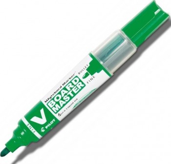 Marcador pizarra recargable Pilot Vboard Master Begreen punta cónica trazo 2,3mm recargable