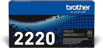 BROTHER Toner laser TN2220 negro original (2,6k)