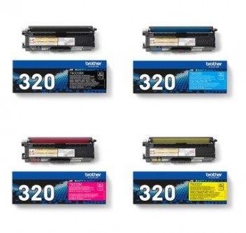 BROTHER Toner laser TN320 original colores