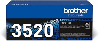 BROTHER Toner laser TN-3520 negro original 20k