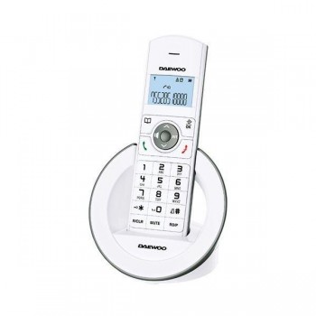 Teléfono inalámbrico Daewoo DTD-1400FIT blanco