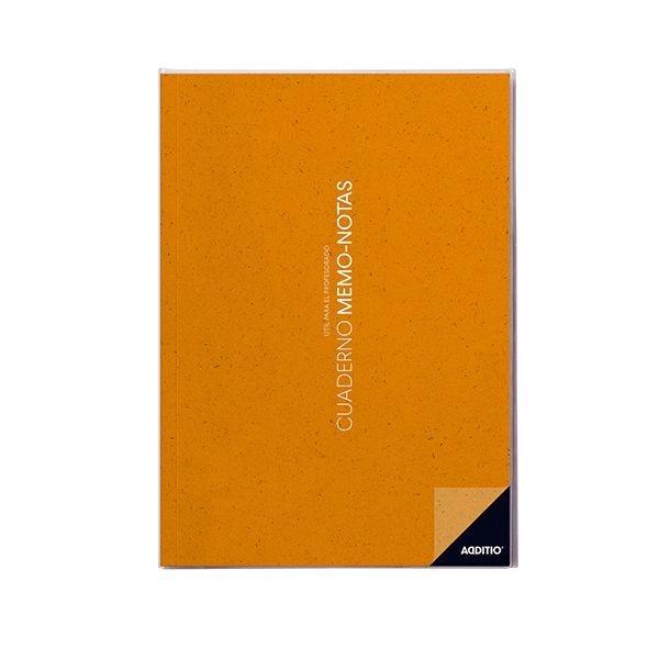 Cuaderno memo-notas Additio con funda portadocumentos y calendario A4