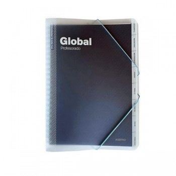 Carpeta global Additio con Agenda separadores y 4 fundas A4