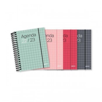 Agenda espiral bachillerato Additio Universal DP 288pag 12x18,5cm