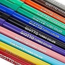 Rotulador Giotto Turbo Maxi - 5 mm - Caja 12 ud