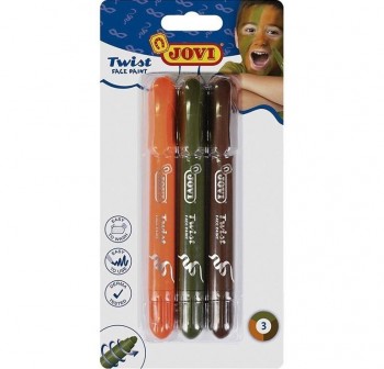 Maquillaje en stick Jovi Twist - Colores surtidos - Pack 3 ud