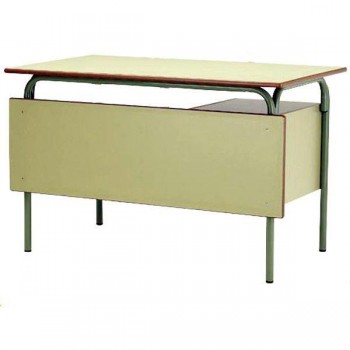 Mesa profesor estructura verde 120x70x76cm verde ministerio