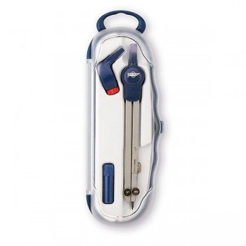 Compás micrométrico Faibo 328AU 1 brazo artículado longitud 138mm incluye adaptador y caja de minas