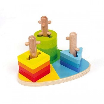 Juego de triángulos Andreutoys