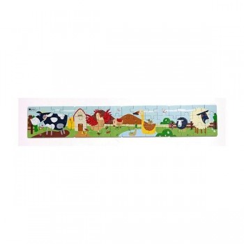 Puzzle 4 piezas granja Andreutoys