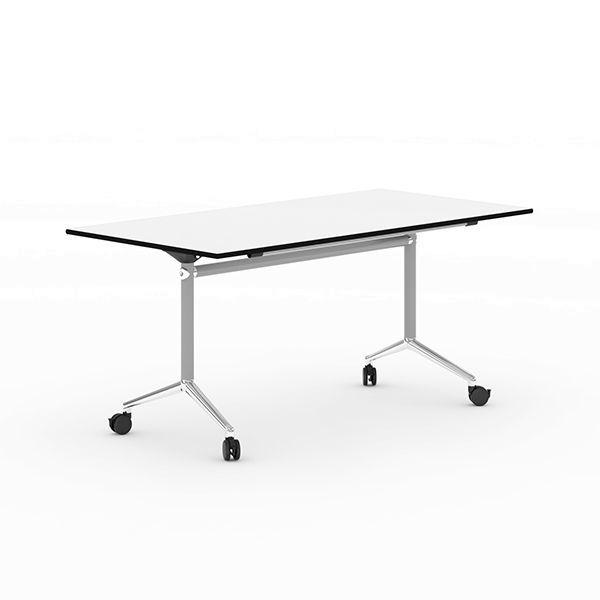 Mesa plegable Mirplay Alufloop 1390x700mm blanco