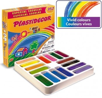 Ceras plásticas Plastidecor - Colores surtidos