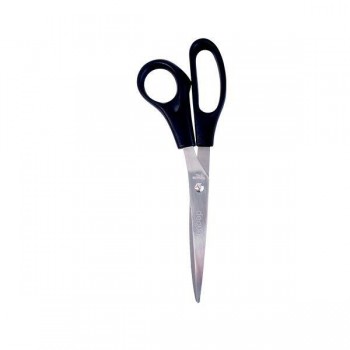 Tijeras Dequa - 21 cm - Color negro - en blister