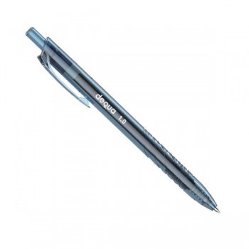 Bolígrafo retráctil Dequa tinta de gel eco trazo 1,0mm