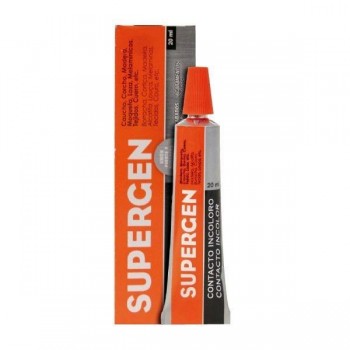 Tubo de pegamento de contacto Supergen incoloro 20ml