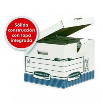 Contenedor de archivos Bankers Box System Series - 293 x 350 x 370 mm - Pack 10 ud