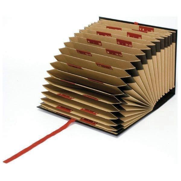 Acordeon GRAFOPLAS folio A-Z/1-31 POKF NEGRO