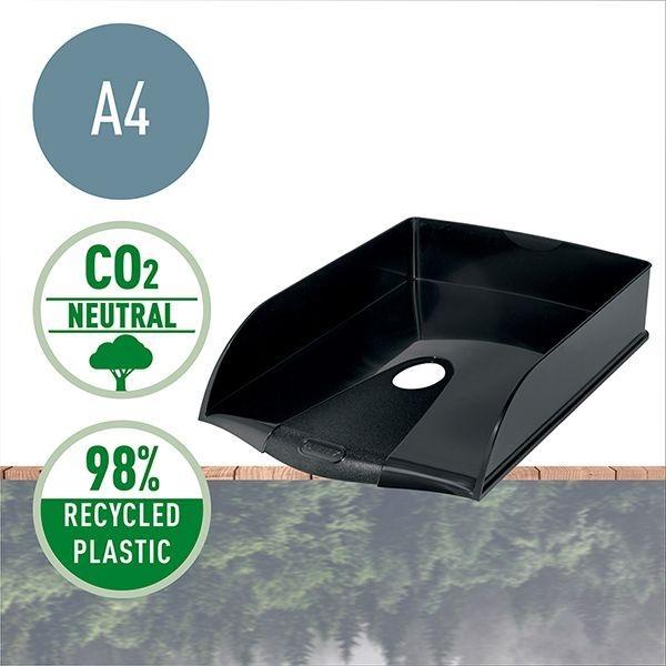 Bandeja porta documentos Leitz Recycle vertical negro