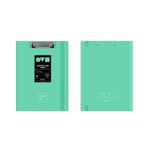 Carpeta con pinza Grafoplas foam A4 colores