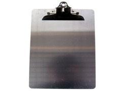Tablero inventario base aluminio pinza alambre niquelado
