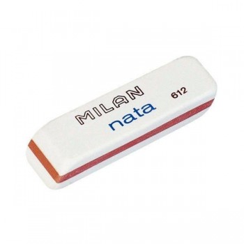 Goma de borrar Milan 612 nata