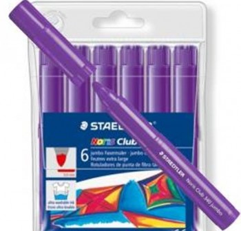 Rotulador Staedtler Noris 340 Jumbo - 3 mm - Caja 6 ud