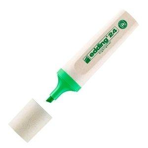 Marcador fluorescente Edding ecoline 24 verde claro
