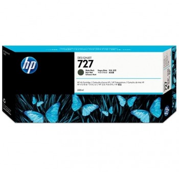 HP Cartucho inkjet C1Q12A NEGRO MATE original Nº727 300ml.