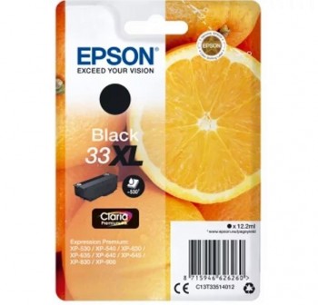 EPSON Cartucho ink-jet T3351 original negro 33XL