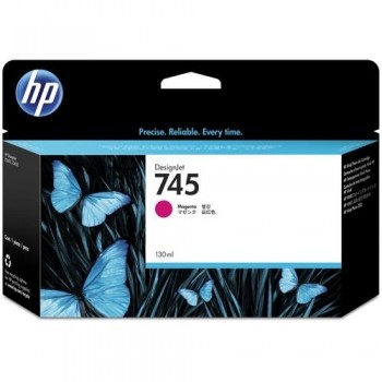 HP Cartucho inkjet F9J9*A colores de 130ml Nº745 original