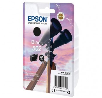 EPSON Cartucho inkjet C13T02V14010 502 original NEGRO