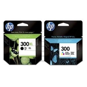 HP Cartucho ink-jet CC64*EE nº300/XL original colores