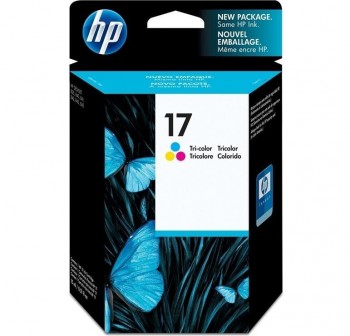 HP Cartucho ink-jet C6625A color original Nº17