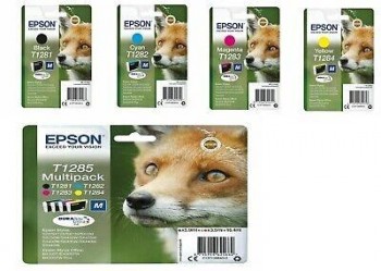 EPSON Cartucho ink-jet T128* original colores