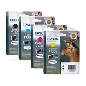 EPSON Cartucho ink-jet T130* original colores