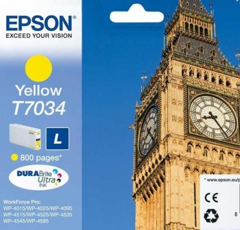 EPSON Cartucho ink-jet T703* original colores