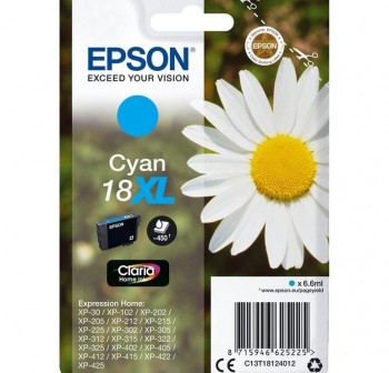 EPSON Cartucho Ink-Jet T18** nº18XL original colores