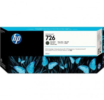 HP Cartucho Ink-jet CH575A Nº 726 negro mate original