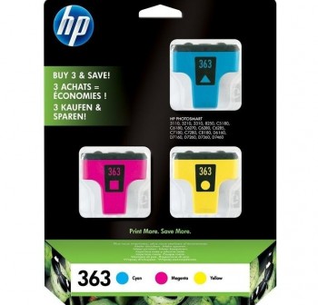 HP Cartucho Ink-jet CB333EE cyan/magenta/amarillo original PK3