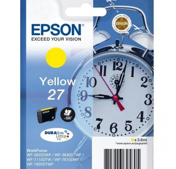 EPSON Cartucho ink-jet T27** nº27 original colores