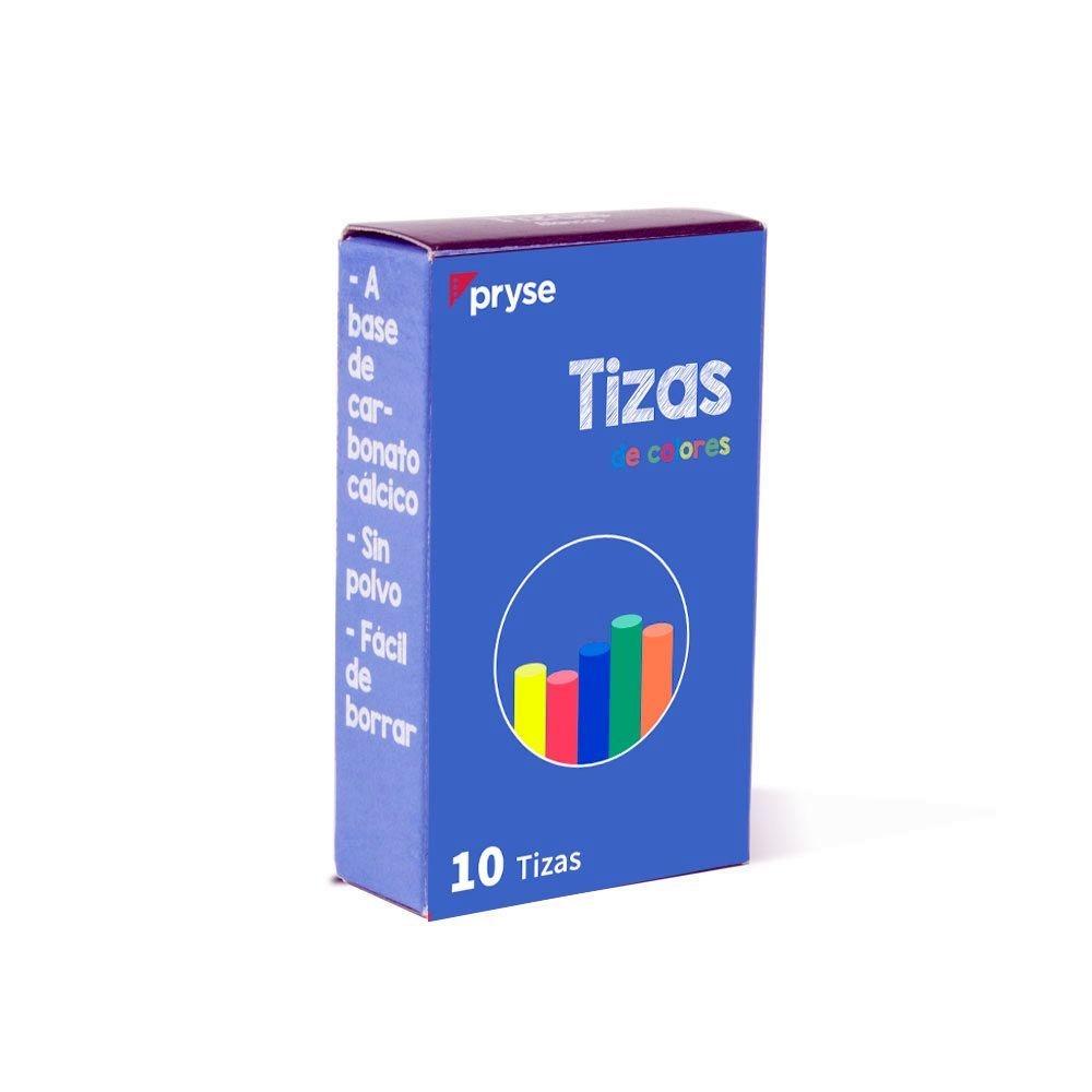 Tiza antipolvo PRYSE colores c-10 calidad superior