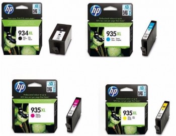 HP Cartucho Ink-Jet C2P**AE nº934/5/XL original colores