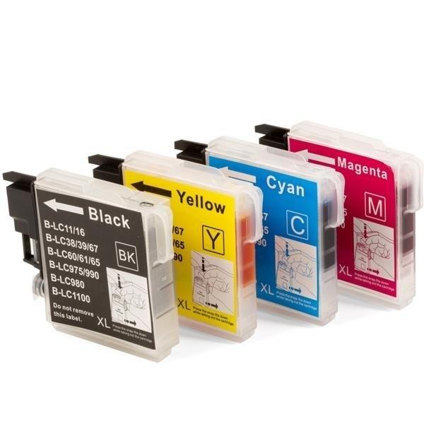 BROTHER Cartucho inkjet LC980 original colores