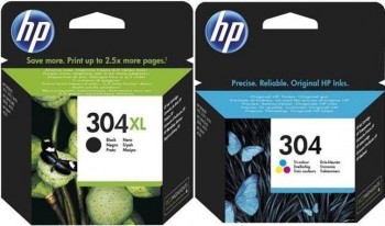 HP Cartucho ink-jet N9K0*AE nº304 original colores