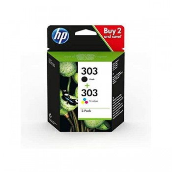 Pack 2 Cartuchos Ink-Jet HP 3YM92AE Nº 303 Negro + Tricolor