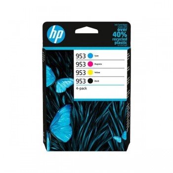 HP 953 4-pack Black/Cyan/Magenta/Yellow Original Ink Cartridges