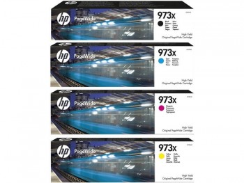 HP Cartucho ink-jet F6T8*AE nº973X original colores