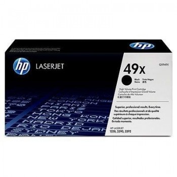 HP Toner laser Q5949X negro original (6k) HP LaserJet 1320